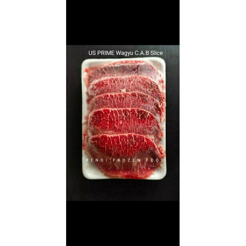 

USA Prime Wagyu Sliced - Black Angus Prime Beef 500gr