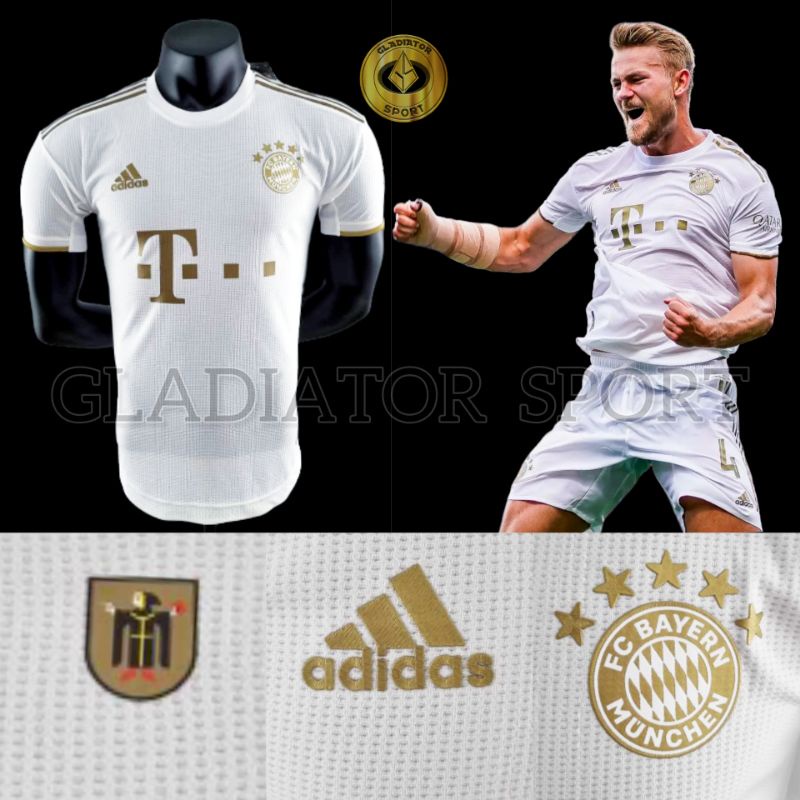 Jersey Bayern Munchen Away New Player 2022-2023 Grade Original