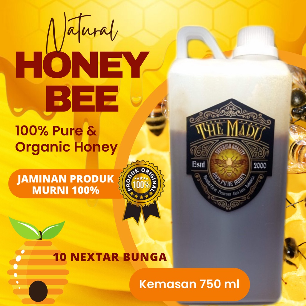 

Madu Asli Murni - madu mag - madu olesan - madu hutan - madu asli - madu sehat lambung - Madu murni asli hutan multiflora 750ml