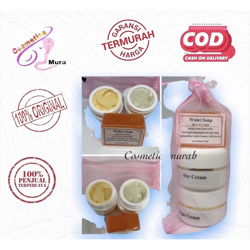 𝑢𝑜,𝑥𝑥 [ WALET JARING PINK ] real pic - [ ORIGINAL GARANSI ] walet jaring pink / cream walet jaring original