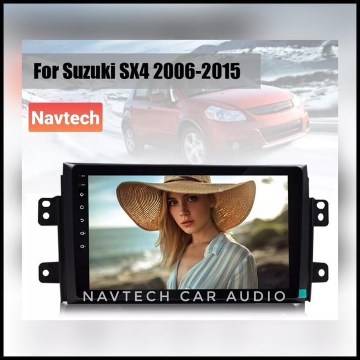 Head Unit Android 9 Inch Suzuki Sx4 Plug & Play / Head Unit Suzuki Sx4