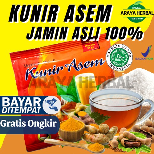 

Bubuk Minuman Herbal Kunir Asem Jamu Madu Murni Asli Kondang Food