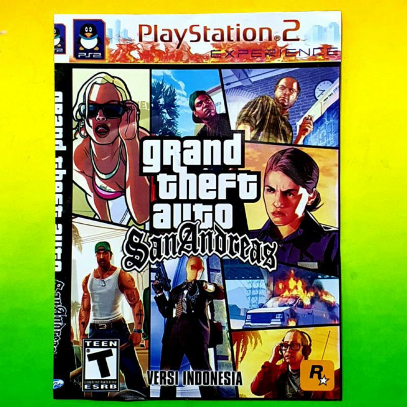 Jual Kaset Ps2 Playstation 2 - Cd Ps2 Game Gta San Andreas Versi Indonesia - Game Gta Terlaris Indonesia|Shopee Indonesia