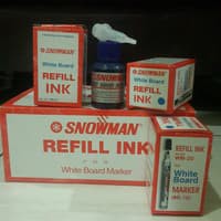 

Tinta Refill Ink Snowman Boardmarker - Biru