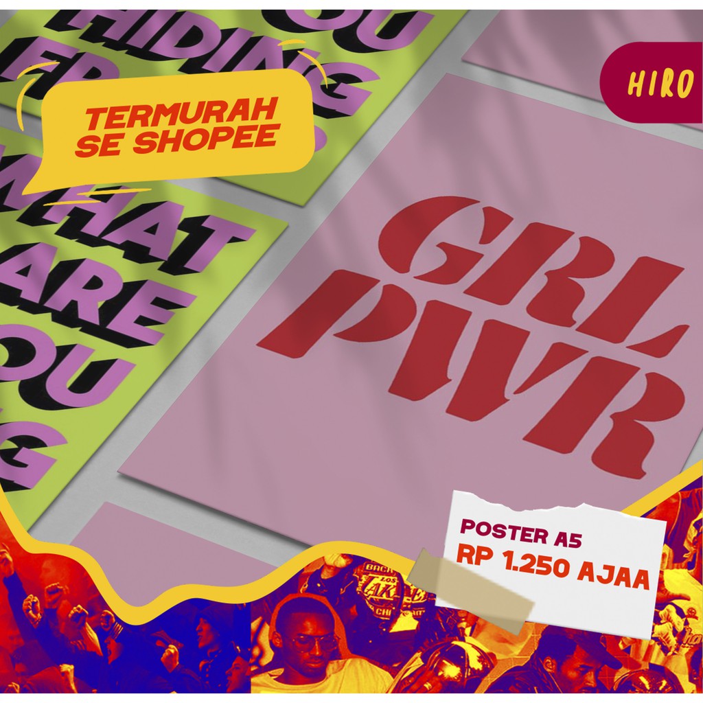 [ISI 12PCS] Poster Quotes Welpeper Dinding Wolpeper Dinding Aestetik Estetik