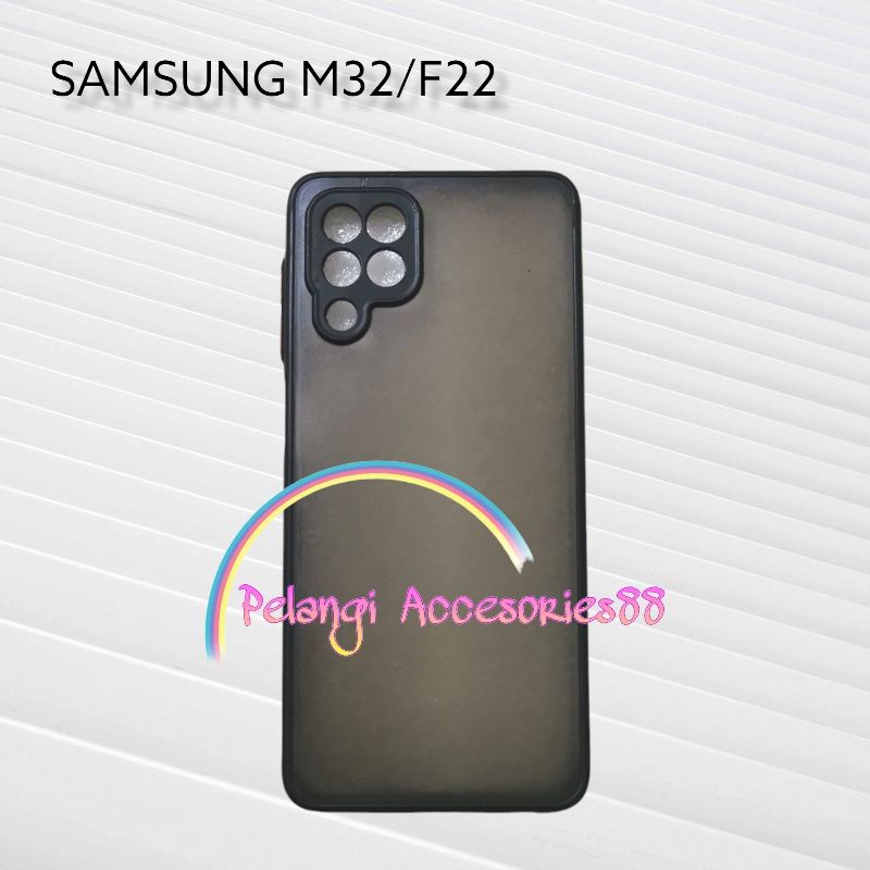 CASE SAMSUNG M32 / F22 / A22 4G SOFTCASE CASE DOVE CASE FULL COLOUR