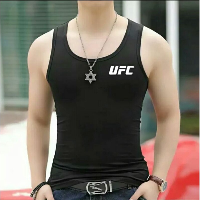 SINGLET PRIA DEWASA LOGO UFC 01