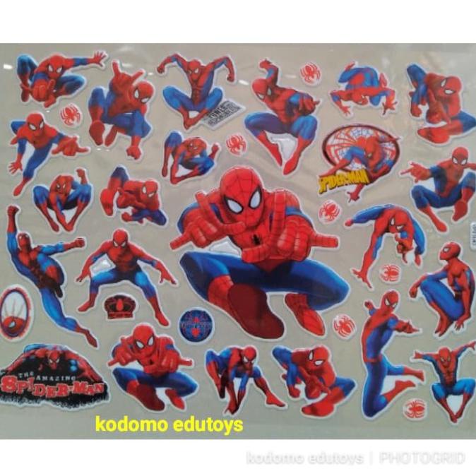 

Hari Ini Sticker Stiker Anak Timbul Karakter Spiderman 0240 Gilaa!!!