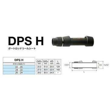 REEL SEAT FUJI (GOLD LABEL) DPSH 22 / Diameter IN 20mm