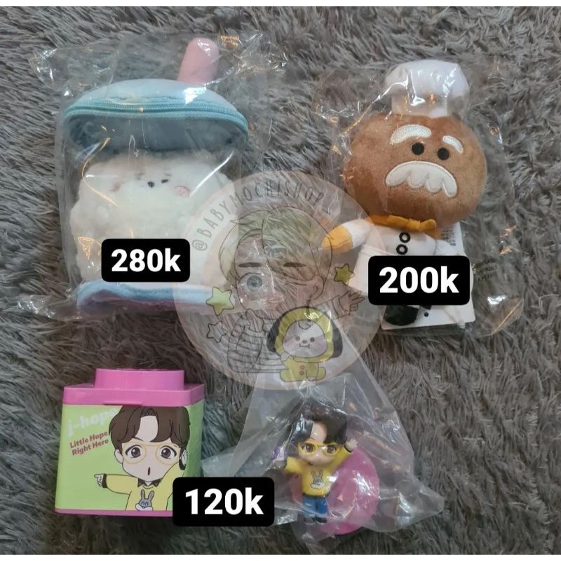 [READY 🇮🇩] BT21 Bag Charm + TinyTAN Figure