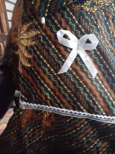 Gamis Muslim Batik Anak Motiv Acak Kualitas Original