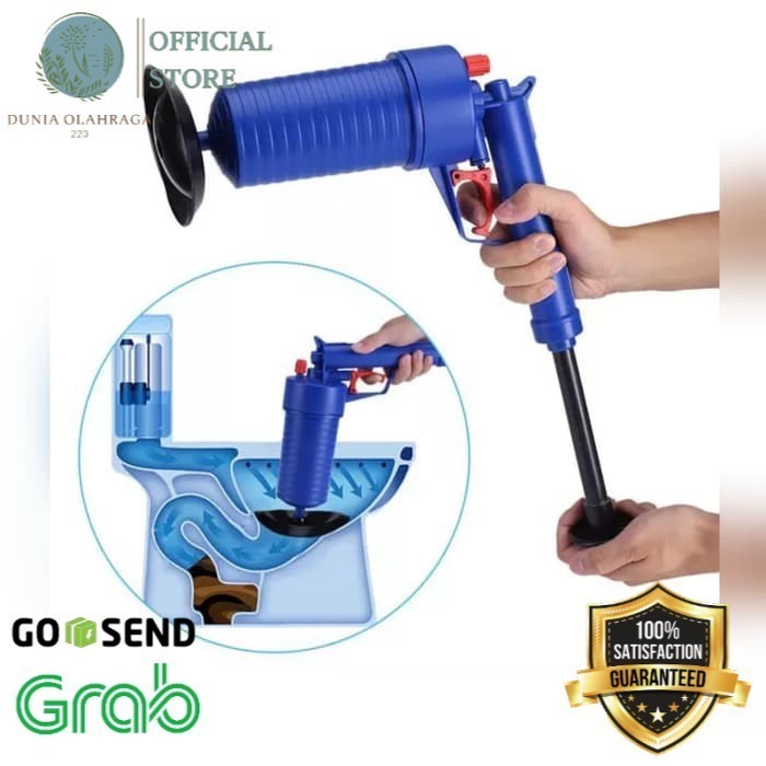 air drain blaster pump plunger toilet