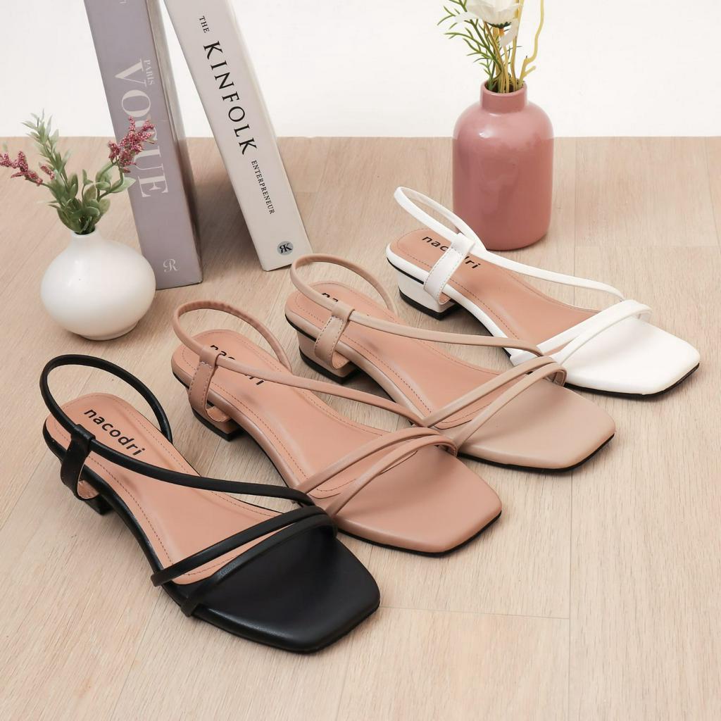 nacodri TALITA sandal tali wanita heels 3cm