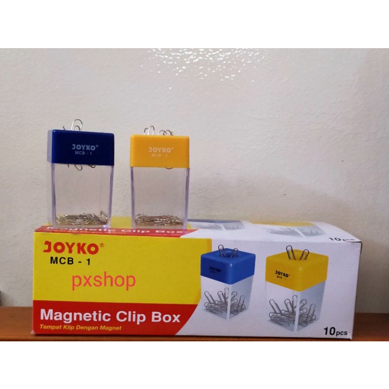 

Magnetic Clip Box / Tempat Paper Clip Magnetik