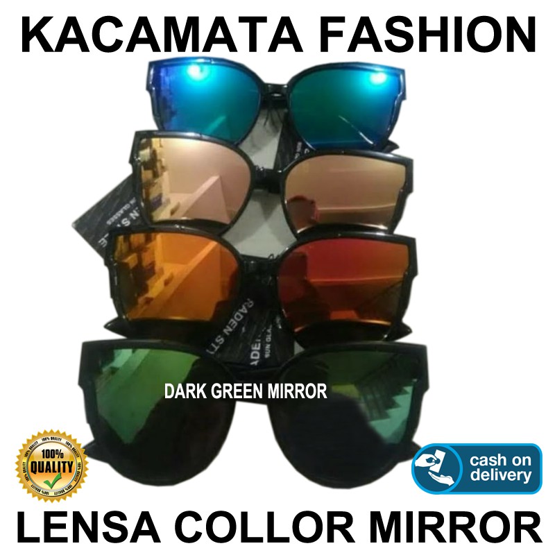 Kacamata Hitam Fashion Kacamata Anti UV Sunglasses Unisex Kacamata Fashion Kacamata Pria Wanita