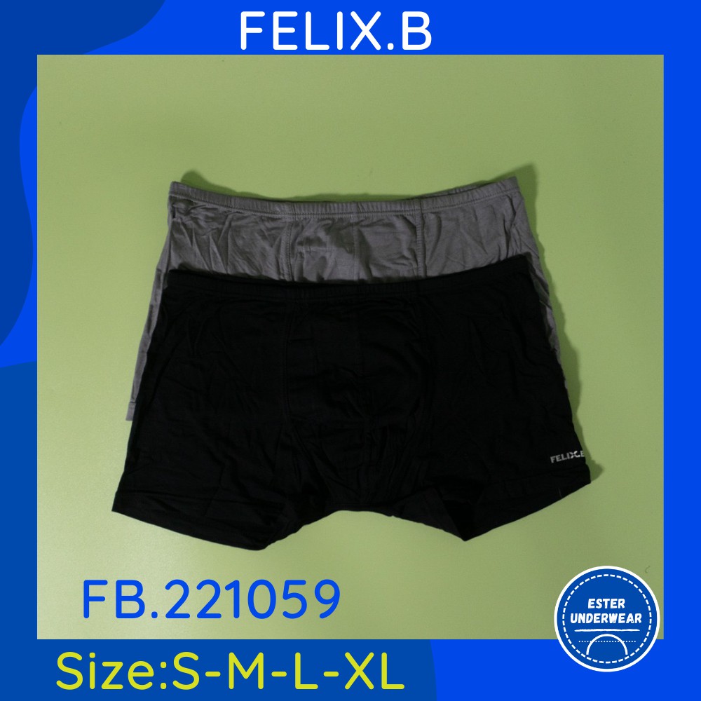 Celana dalam Pria Felix.B Import FB 221059 ISI-2 PCS bahan Viscose