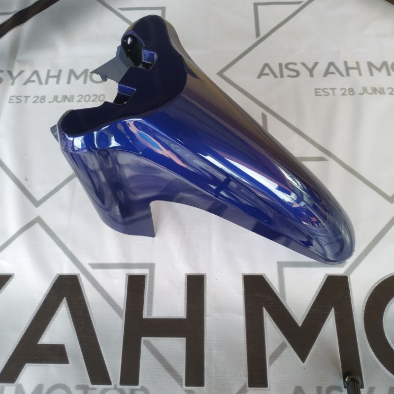 Spakbor Depan Yamaha Vega R New Warna Biru Tahun 2006-2009