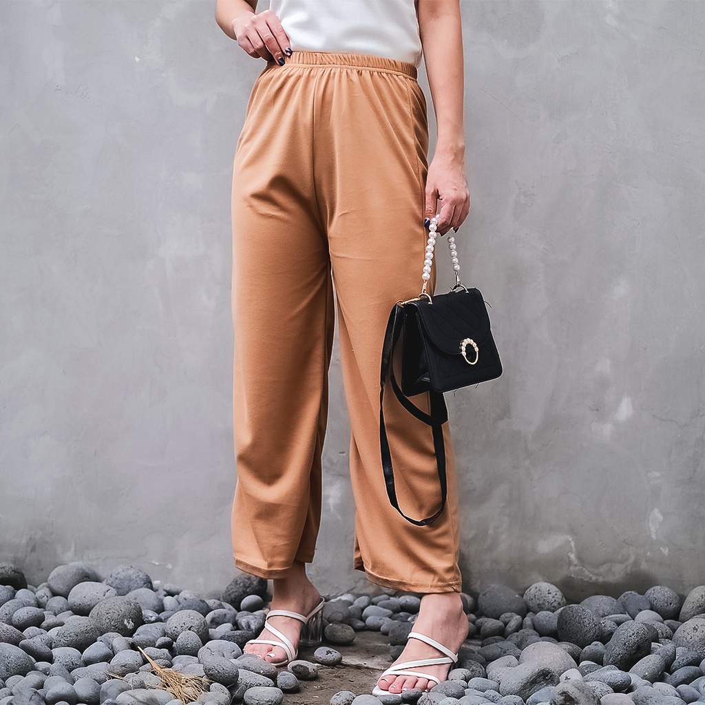 Godiva96 - KULOT ZORA CREPE PANT / CELANA PANJANG WANITA MEDAN