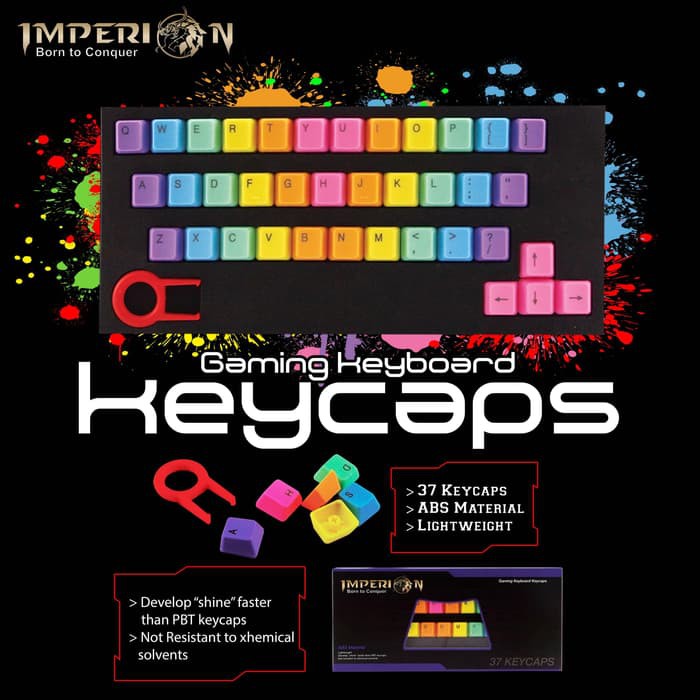 Keycaps Gaming Imperion Rainbow