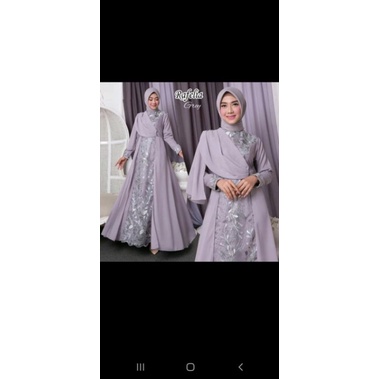 Gamis RAFELIA Dress Mewah Muslim Wisuda ❤❤