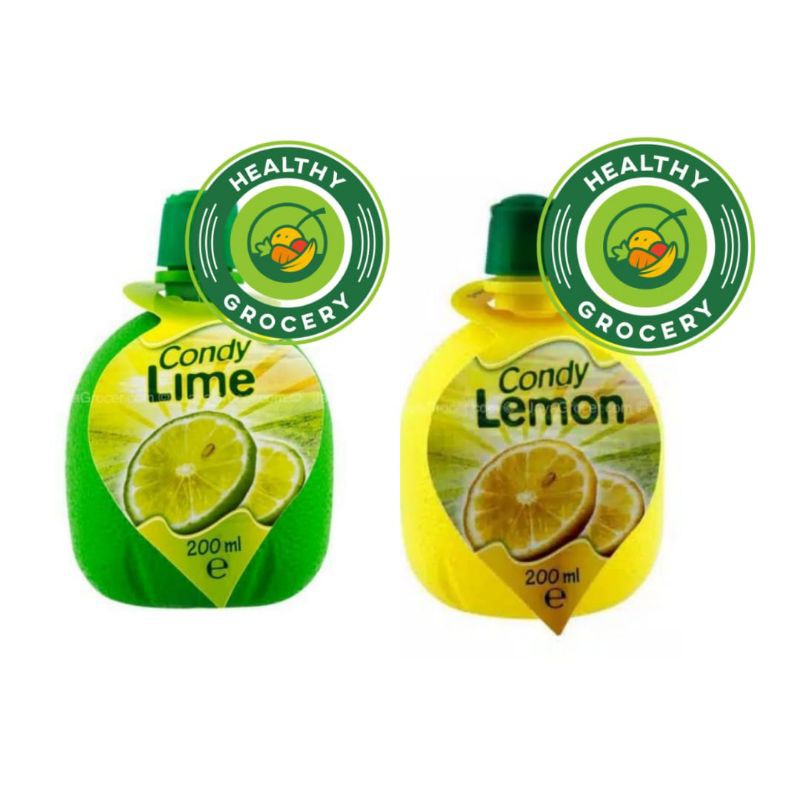 

Condy LEMON 200ml Lemon / Lime / Saus Buah Rasa Lemon / Jeruk Nipis / condy lemon / condy lime