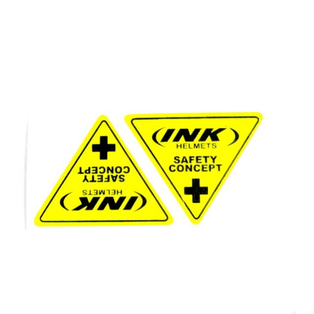 Stiker Visor Ink Safety Concept Stiker Helm