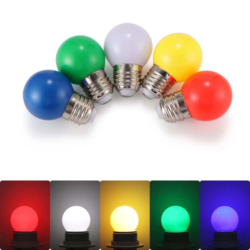 Lampu Bohlam LED Model E27 Aneka Warna untuk Ruangan Lampu Bohlam LED Model E27 Aneka Warna untuk Ruangan