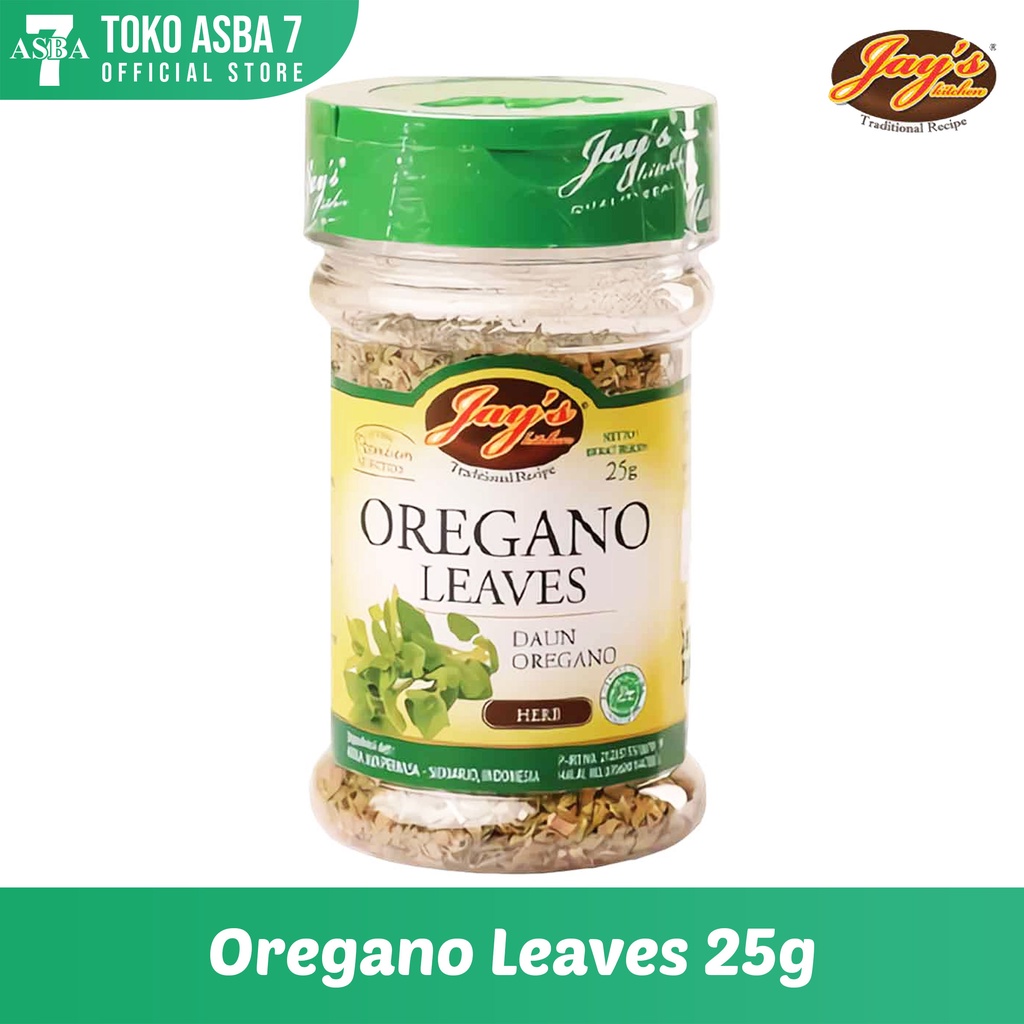 

JAYS OREGANO LEAVES DAUN OREGANO 25G