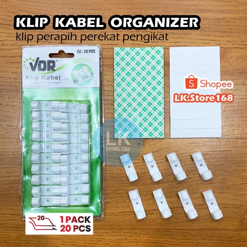 KLIP KABEL ORGANIZER VDR