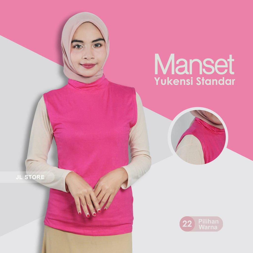 Manset Lekbong Buntung / Manset Kutung / Manset Atasan Wanita Yukensi Allsize dan Jumbo