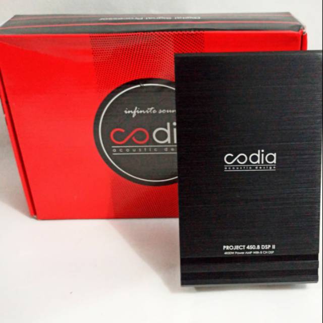 Prosesor Codia project 450.8 DSP ll - Codia Acoustic Design - New Design