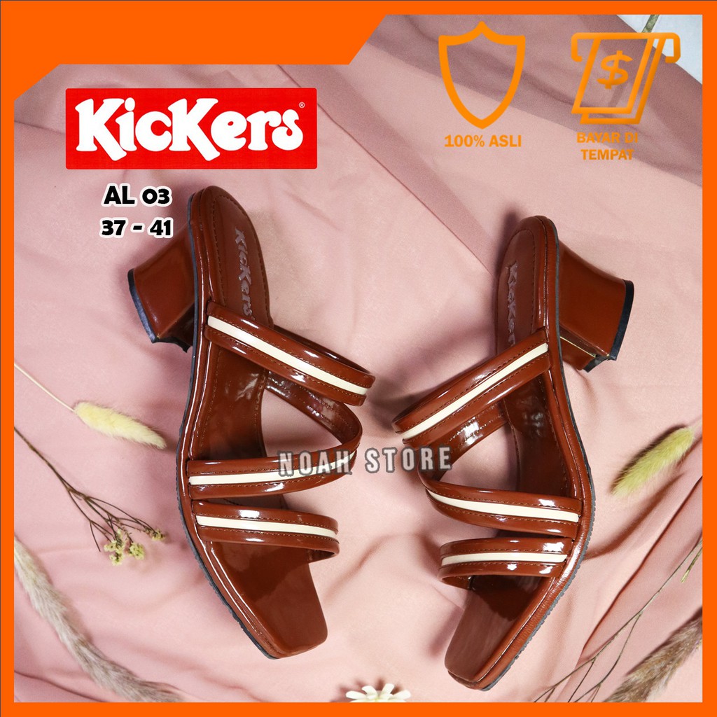 NOAH - High Heels KICKERS AL 03 37-41 /High Heels Wanita /High Heels Glossy /Sandal Wanita