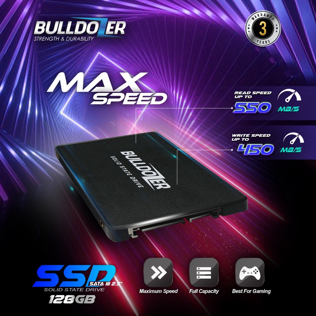 SSD 128GB 2'5 BULLDOZER