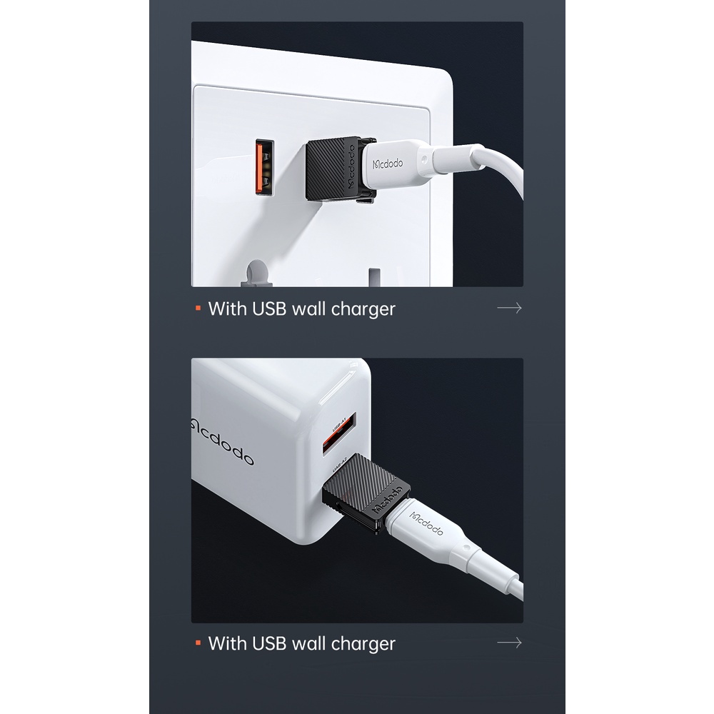 Mcdodo Converter Adapter Type C to USB OTG 5A Fast Charging