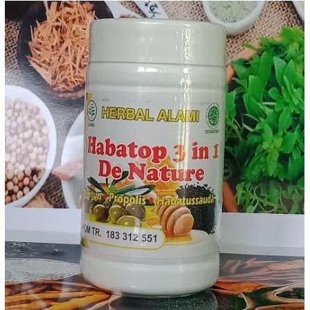 OBAT HERBAL HABATOP 3in1 ISI 50 KAPSUL HERBAL SEGALA JENIS PENYAKIT DAN IMUNITAS TUBUH