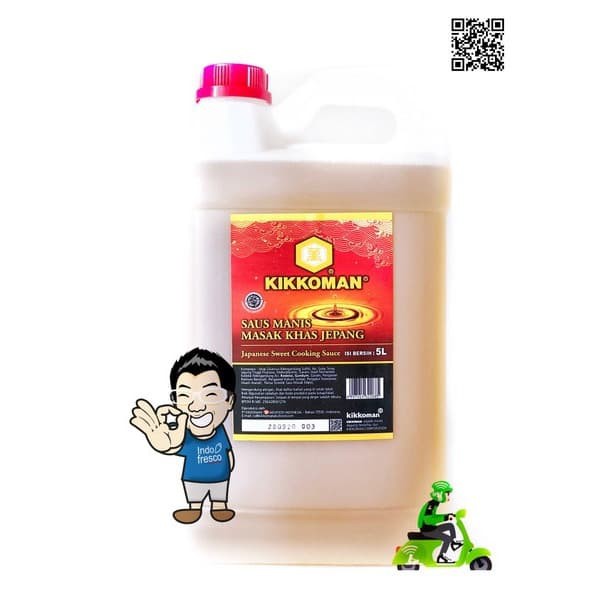 

PROMO KIKKOMAN MIRIN HALAL- SWEET SEASONING SAUCE 5L KHUSUS GOSEND TERMURAH