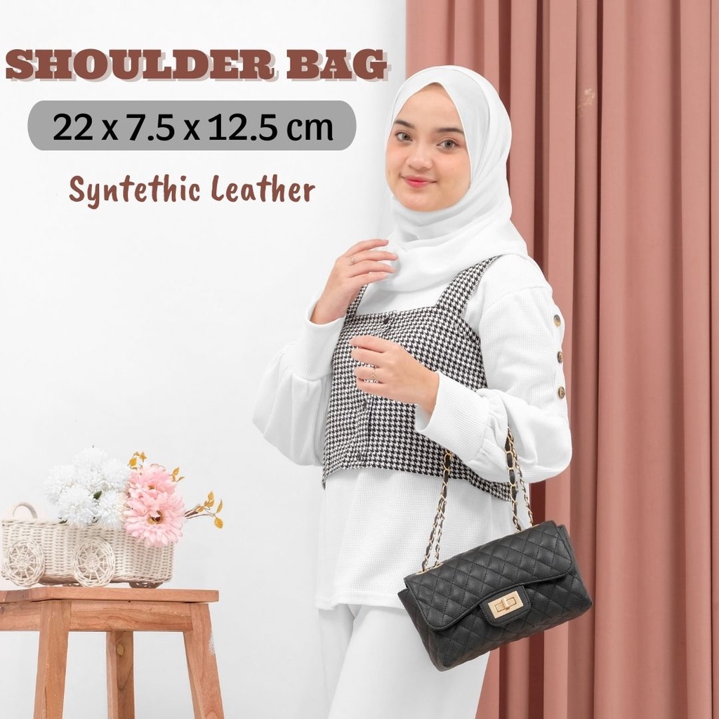 Slingbag Tas Selempang Rantai Tas Wanita Murah  Cewek Murah Dan Kekinian Trendy Terbaru