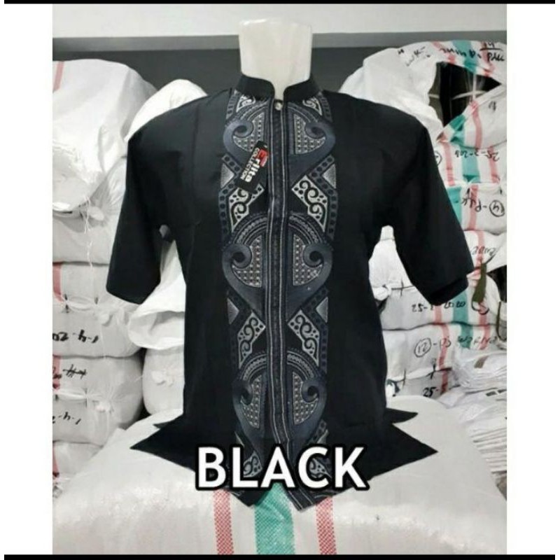 BAJU KOKO PRIA PENDEK ERLITA BISA COD TERBARU