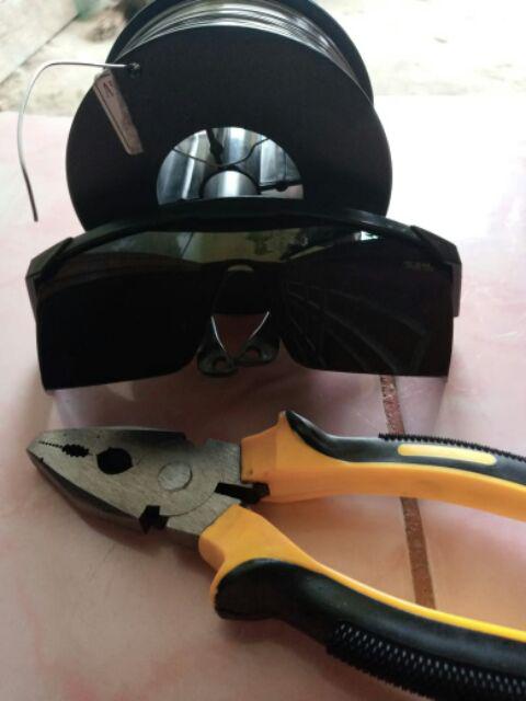 Kacamata Gerinda Safety Hitam Pekat / Kacamata Gerinda Hitam Pekat