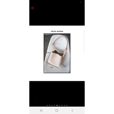 PRELOVED HANA BAG IVORY BY PRIOR