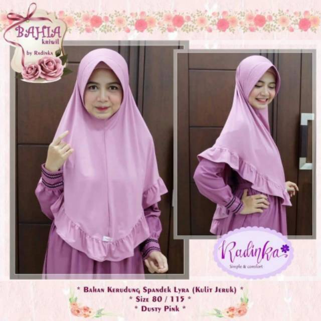 Hijab Bergo Jilbab Instant Radinka