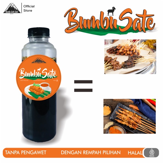 Bumbu Sate Khas Solo Bumbu Maskan Langsung Praktis Tanpa Pengawet