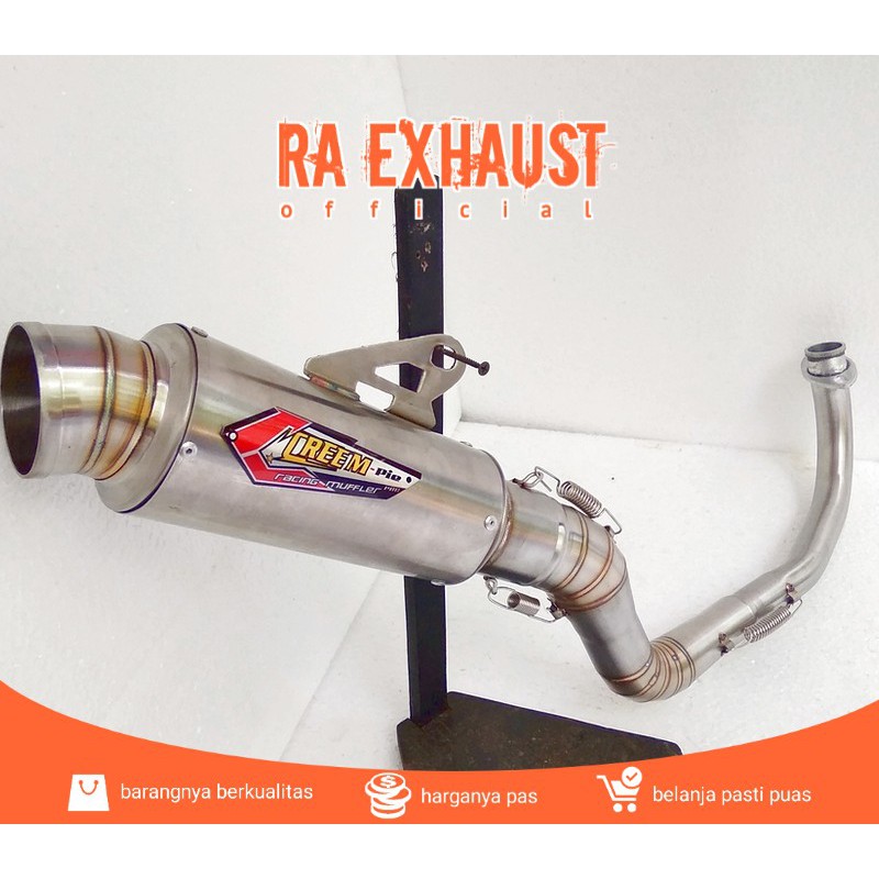 Knalpot Racing Creampie Mio Sporty/Mio  M3/Mio J/Mio Soul/Mio Smile/Mio GT/Mio Soul Karbu/ Beat Karb