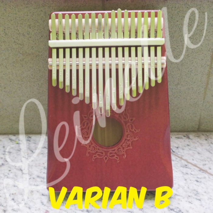TERBARU - KALIMBA 17 K17L KEYS SOLID WOOD KUALITAS PREMIUM BUKAN TIRUAN GECKO - VARIAN B