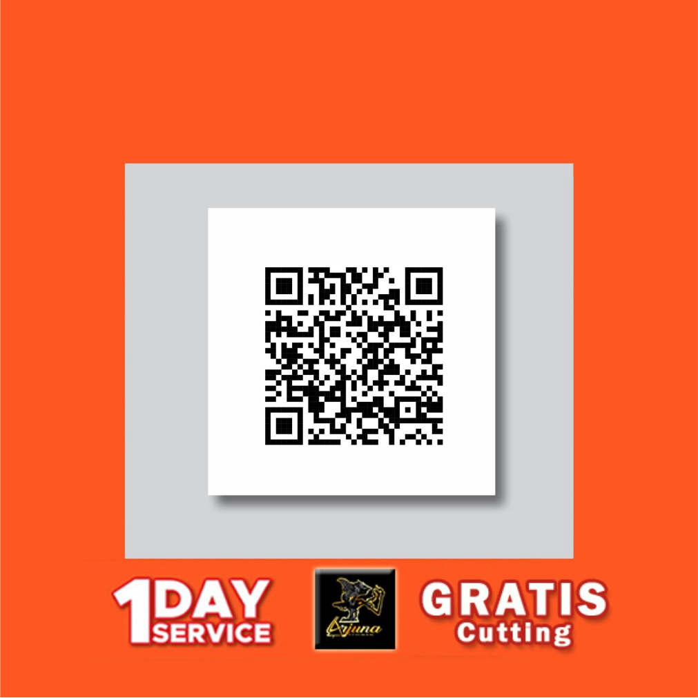 

SKVQR 10-15 Stiker QR Code Pertalite My Pertamina QR Code Biosolar Subsidi