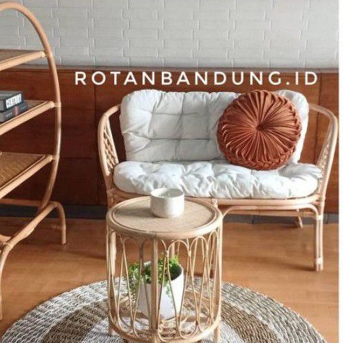 sofa rotan 2 seater /bahama love seat