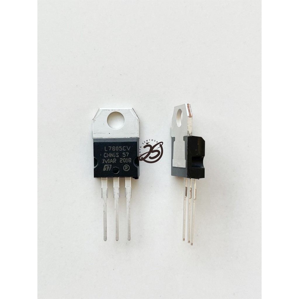 L7805 (1buah) VOLTAGE REGULATOR TRANSISTOR L7805 L 7805 KWALITAS BAGUS