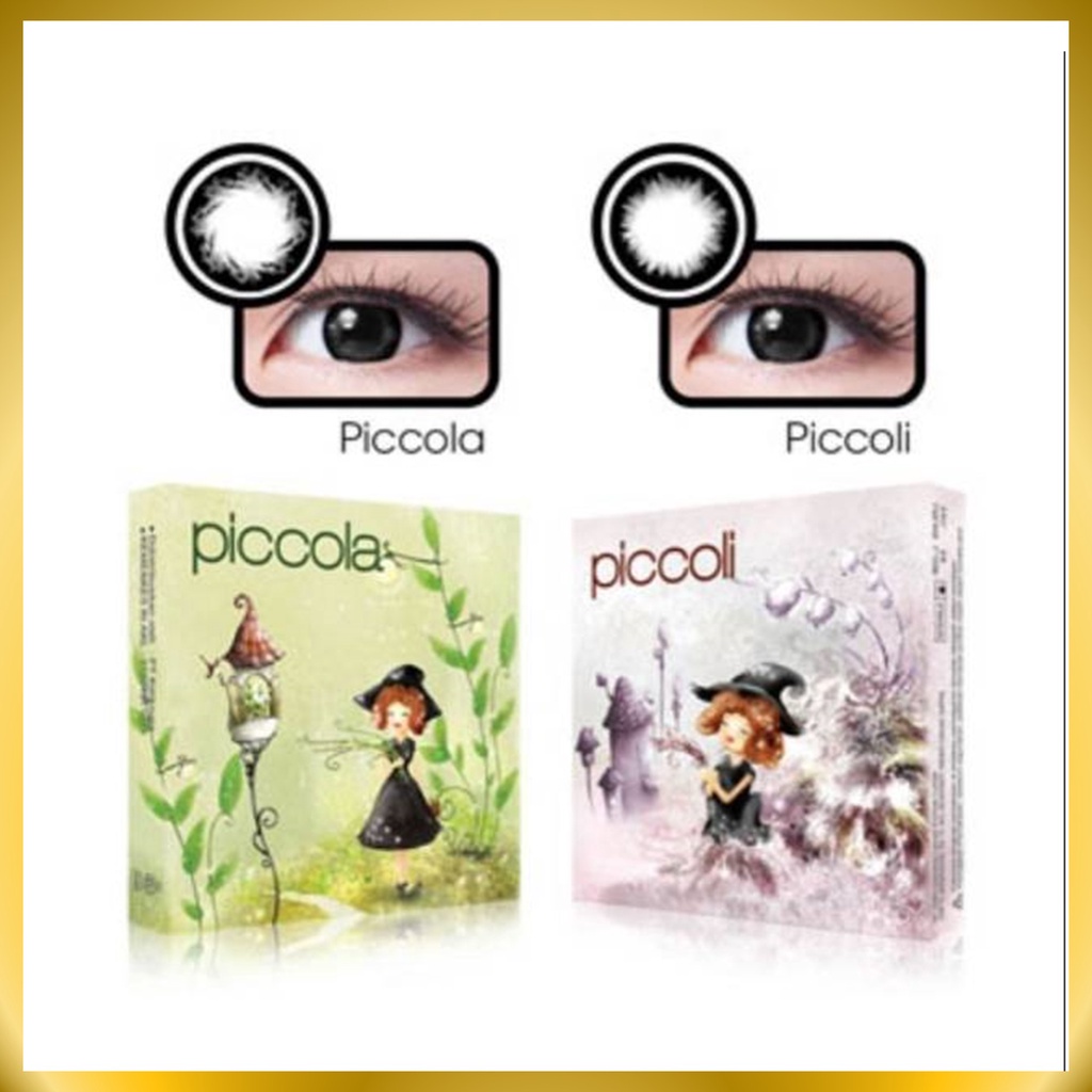 {BISA COD} SOFTLENS X2 PICCOLA / PICCOLI BY EXOTICON NORMAL &amp; MINUS -0.50 SD -6.00