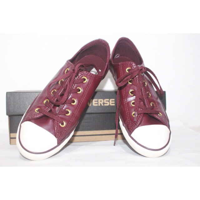 CONVERSE CHUCK TAYLOR ALL STAR DAINTY LEATHER OX