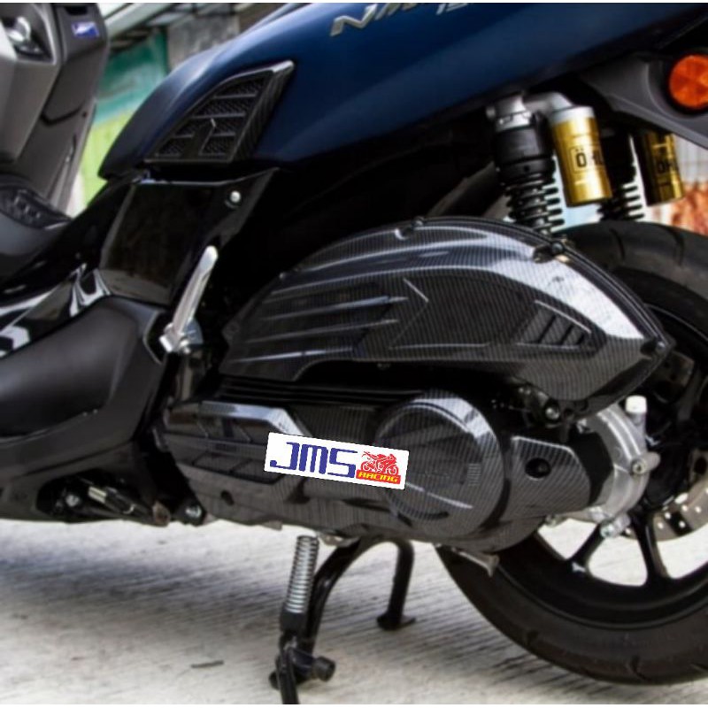 cover tutup carbon karbon bodi 1set yamaha nmax new 2020 nemo cover knalpot cvt filter radiator sen